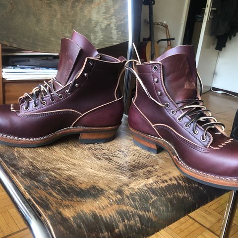 View photo of White's 350 Cutter in Seidel Burgundy Double Shot