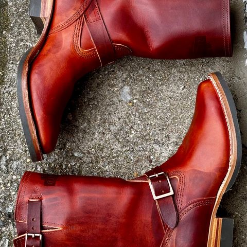 Wesco Mister Lou in Wickett & Craig Tan Oiled Latigo