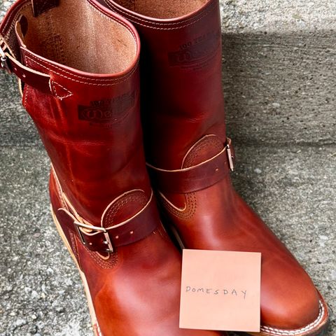 Wesco Mister Lou in Wickett & Craig Tan Oiled Latigo