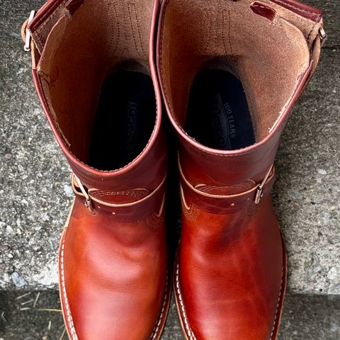 Wesco Mister Lou in Wickett & Craig Tan Oiled Latigo