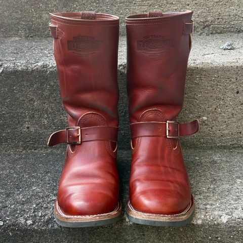 Wesco Mister Lou in Wickett & Craig Tan Oiled Latigo