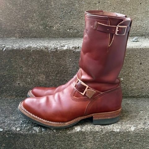 Wesco Mister Lou in Wickett & Craig Tan Oiled Latigo