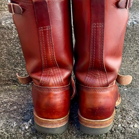 Wesco Mister Lou in Wickett & Craig Tan Oiled Latigo