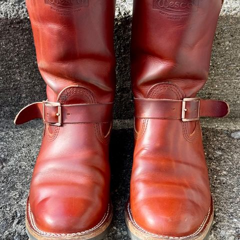 Wesco Mister Lou in Wickett & Craig Tan Oiled Latigo