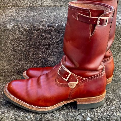 Wesco Mister Lou in Wickett & Craig Tan Oiled Latigo