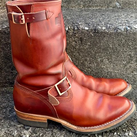 Wesco Mister Lou in Wickett & Craig Tan Oiled Latigo
