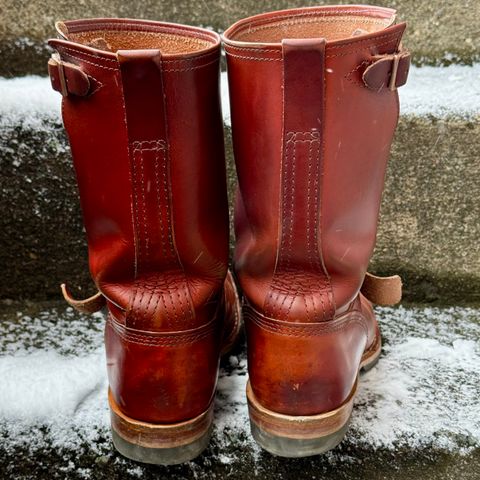 Wesco Mister Lou in Wickett & Craig Tan Oiled Latigo