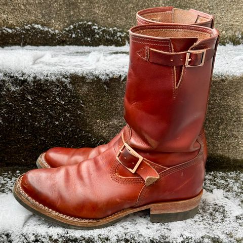 Wesco Mister Lou in Wickett & Craig Tan Oiled Latigo