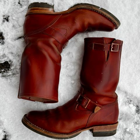 Wesco Mister Lou in Wickett & Craig Tan Oiled Latigo