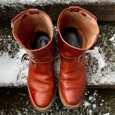 Wesco Mister Lou in Wickett & Craig Tan Oiled Latigo