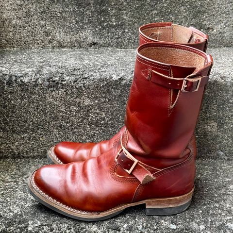Wesco Mister Lou in Wickett & Craig Tan Oiled Latigo