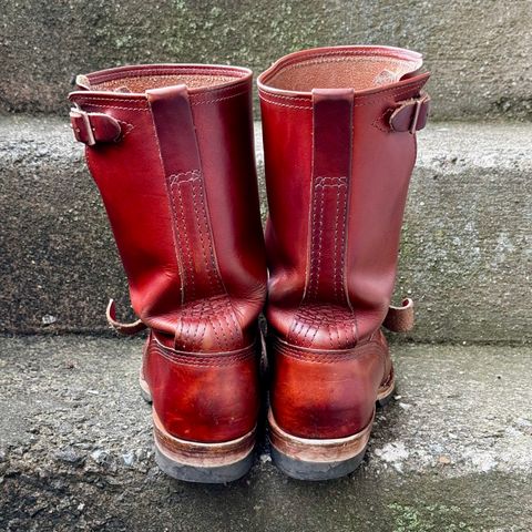 Wesco Mister Lou in Wickett & Craig Tan Oiled Latigo