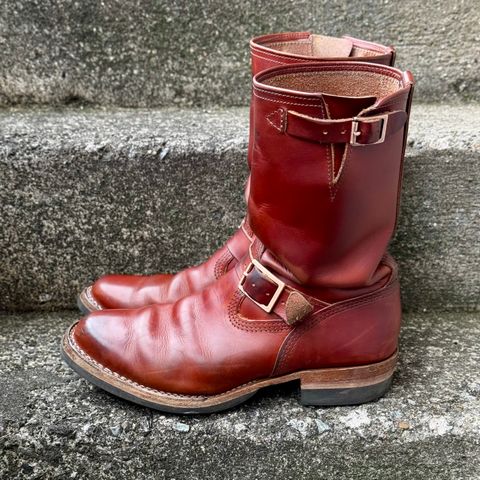 Wesco Mister Lou in Wickett & Craig Tan Oiled Latigo