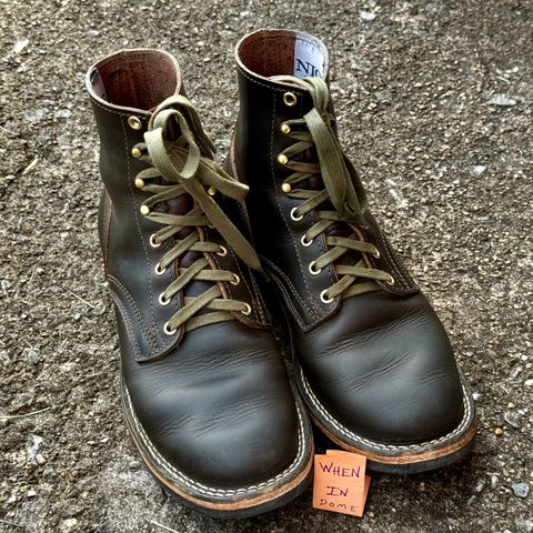 Nicks Free Range in Wickett & Craig Olive Double Stuffed