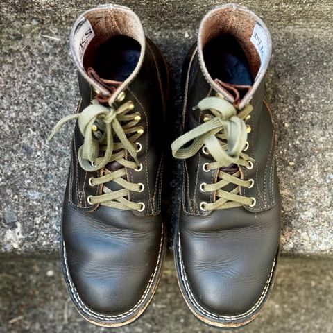 Nicks Free Range in Wickett & Craig Olive Double Stuffed