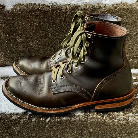 Nicks Free Range in Wickett & Craig Olive Double Stuffed