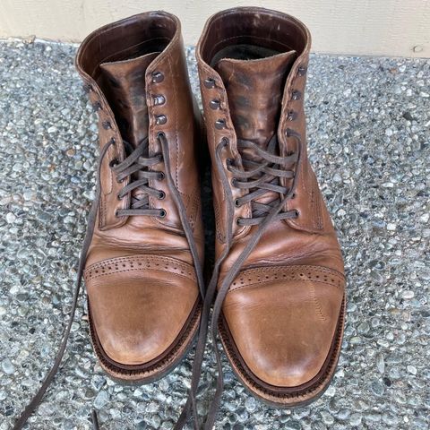Parkhurst The Delaware in Horween Natural Chromexcel