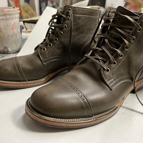 Search result thumbnail of Viberg Service Boot in Unlisted Leather