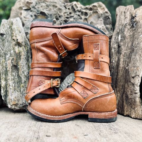 Nicks Heritage TankerPro in Horween Natural Dublin