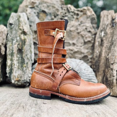 Nicks Heritage TankerPro in Horween Natural Dublin