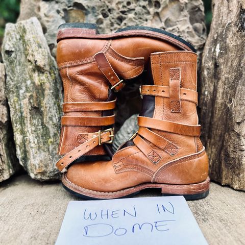 Nicks Heritage TankerPro in Horween Natural Dublin