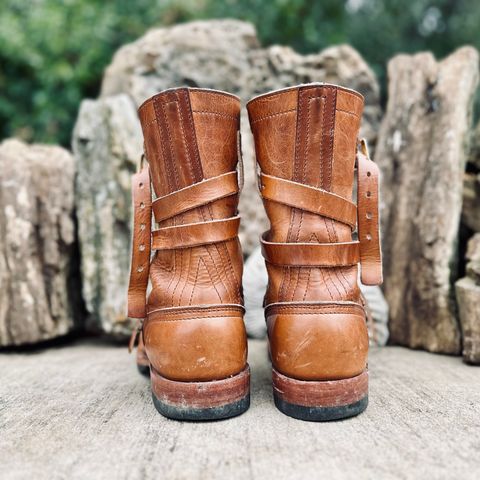 Nicks Heritage TankerPro in Horween Natural Dublin