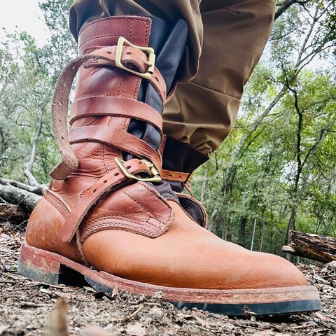 Nicks Heritage TankerPro in Horween Natural Dublin