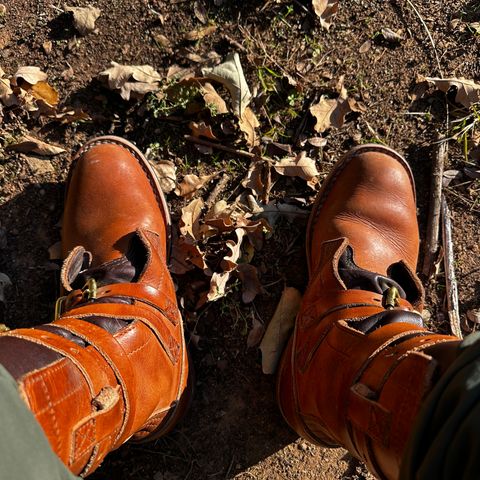 Nicks Heritage TankerPro in Horween Natural Dublin