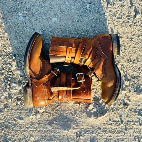 Nicks Heritage TankerPro in Horween Natural Dublin