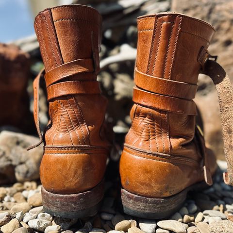 Nicks Heritage TankerPro in Horween Natural Dublin