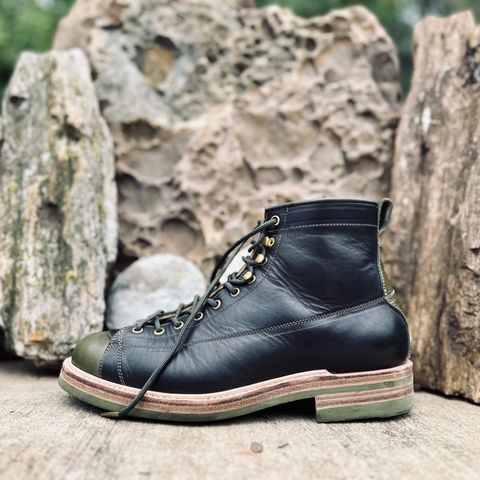 Sagara Cordmaster in Badalassi Carlo Oliva Minerva Overdyed Black
