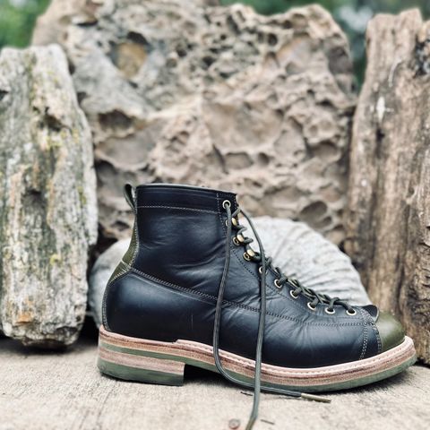 Sagara Cordmaster in Badalassi Carlo Oliva Minerva Overdyed Black