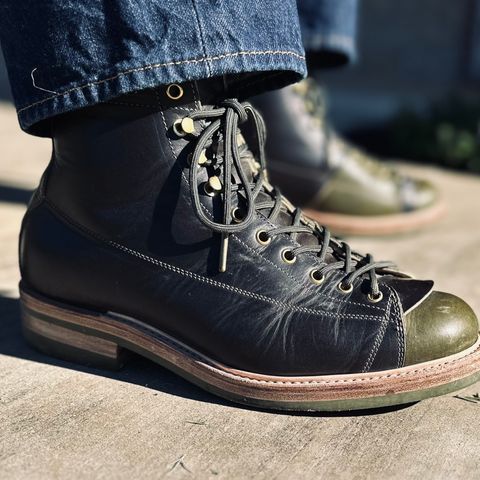 Sagara Cordmaster in Badalassi Carlo Oliva Minerva Overdyed Black