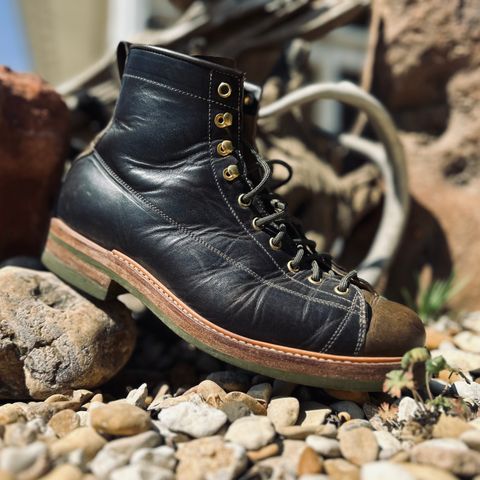 Sagara Cordmaster in Badalassi Carlo Oliva Minerva Overdyed Black