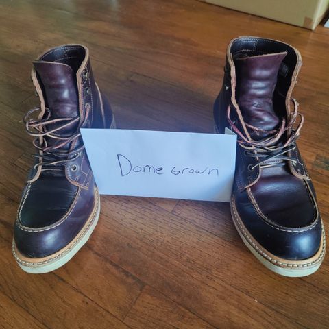 Truman Moc Toe in Seidel Oxblood Double Shot