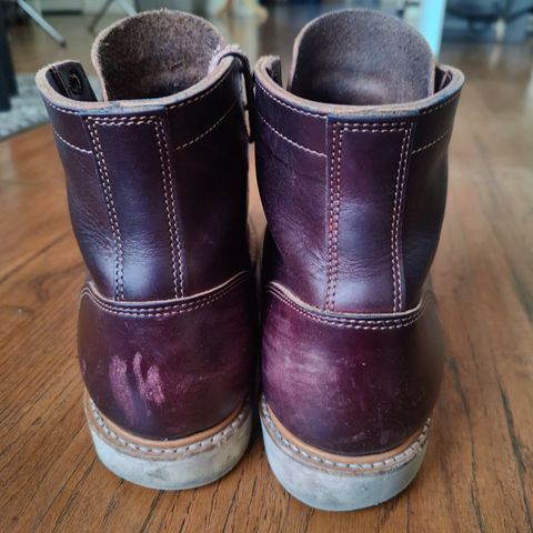 Truman Moc Toe in Seidel Oxblood Double Shot