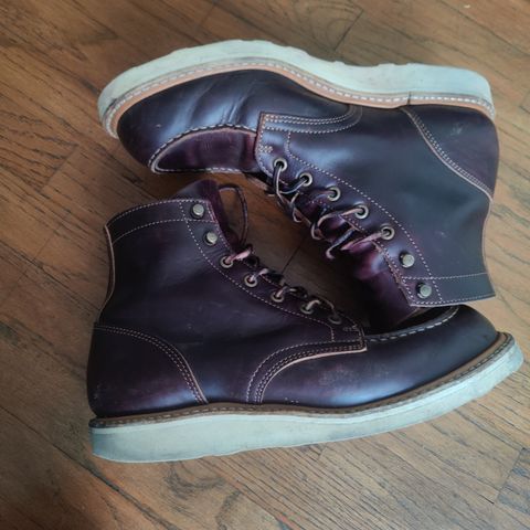 Truman Moc Toe in Seidel Oxblood Double Shot