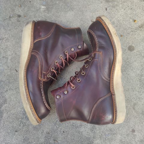 Truman Moc Toe in Seidel Oxblood Double Shot
