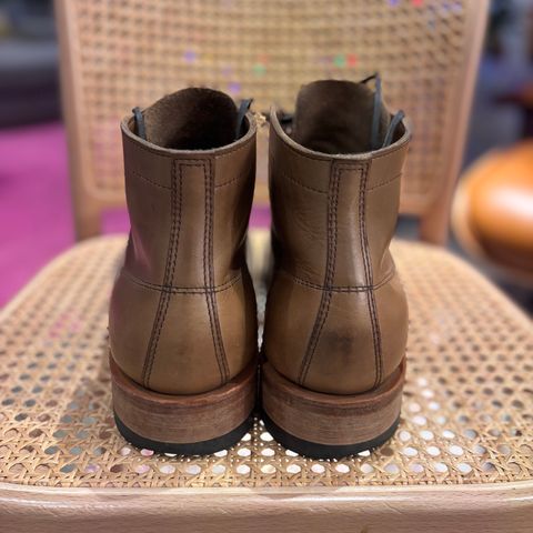 View photo of White's Semi-Dress in Horween Natural Chromexcel