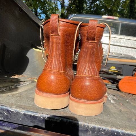 Nicks Traveler in Horween Natural Bison