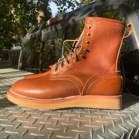 Nicks Traveler in Horween Natural Bison