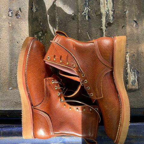 Nicks Traveler in Horween Natural Bison