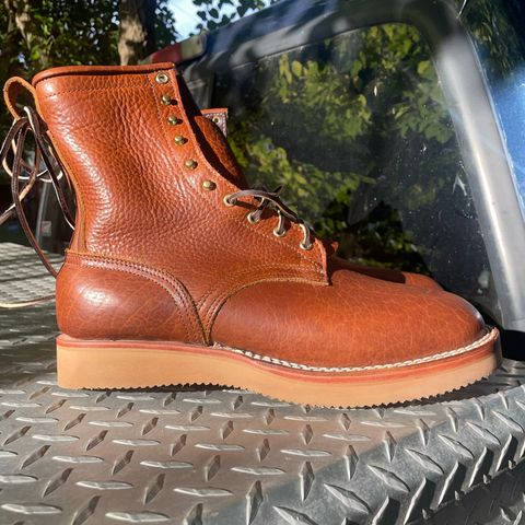 Nicks Traveler in Horween Natural Bison