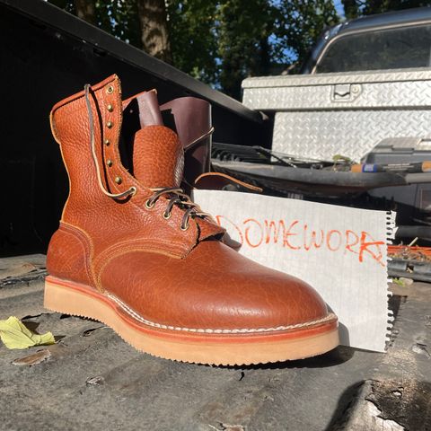 Nicks Traveler in Horween Natural Bison