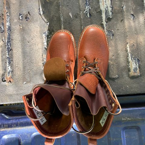 Nicks Traveler in Horween Natural Bison