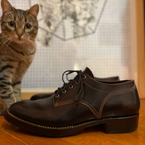 Onderhoud LVL01 Derby Boot in Badalassi Carlo Cognac Minerva