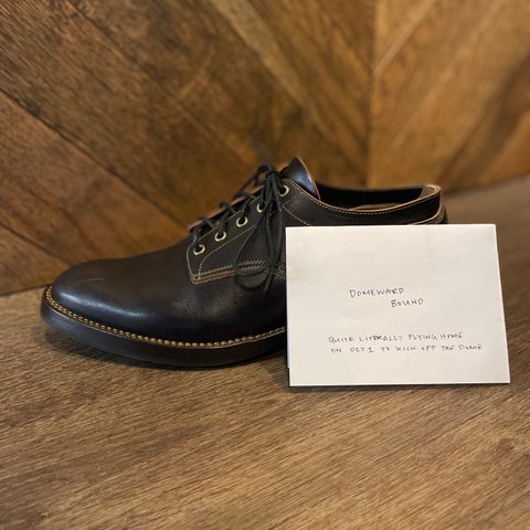 Onderhoud LVL01 Derby Boot in Badalassi Carlo Cognac Minerva