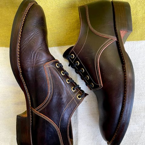Onderhoud LVL01 Derby Boot in Badalassi Carlo Cognac Minerva