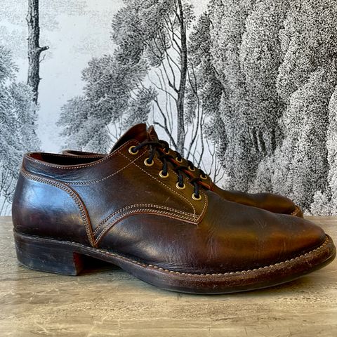 View photo of Onderhoud LVL01 Derby Boot in Badalassi Carlo Cognac Minerva