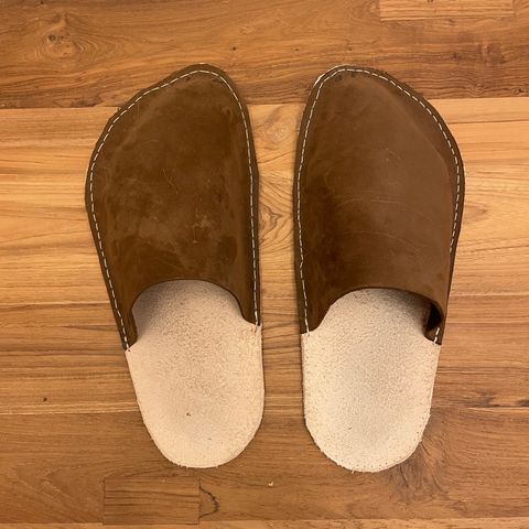 Home Made Slipper in S.B. Foot Brown Spitfire